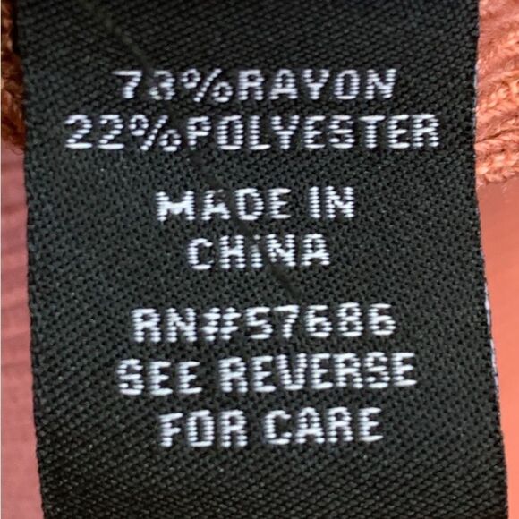 New Look 2X Sweater Dress burnt orange with lace up Cut Out - Picture 4 of 5